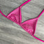 Shimmer Pink Triangle Top
