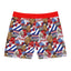 Trump 2024 Patriotic Swim Shorts — All-Over Print Political Beach Trunks