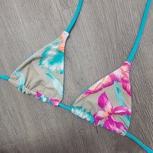 Load image into Gallery viewer, Tahiti Blue triangle top
