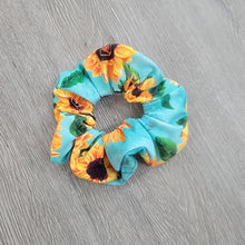 Load image into Gallery viewer, Sun-Kissed Sunflowers Scrunchie
