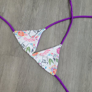 Purple Tahoe Triangle Top