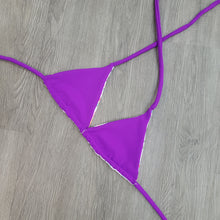 Load image into Gallery viewer, Purple Tahoe Triangle Top
