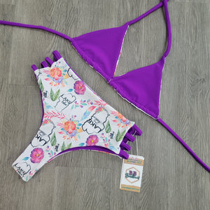 Purple Tahoe Triangle Top