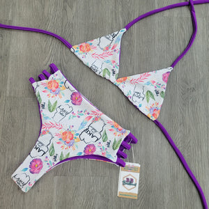 Purple Tahoe Triangle Top