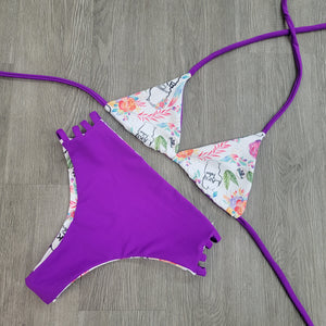 Purple Tahoe Triangle Top