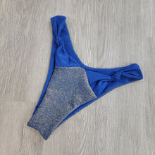 Load image into Gallery viewer, Shimmer Denim Knotty Bottoms
