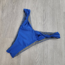 Load image into Gallery viewer, Shimmer Denim Knotty Bottoms
