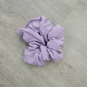 Shimmer Lilac Scrunchie