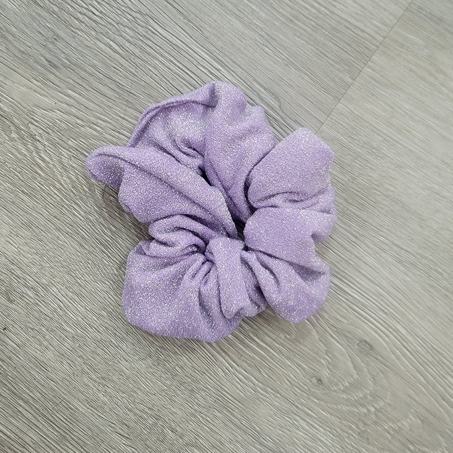 Shimmer Lilac Scrunchie
