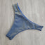 Shimmer Denim Scoop Bottoms