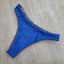 Shimmer Denim Scoop Bottoms