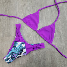 Load image into Gallery viewer, Purple Paisley Knotty Bottoms
