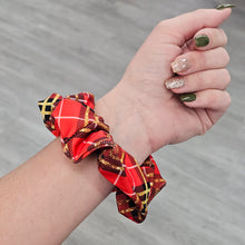 Load image into Gallery viewer, Perfectly Plaid Scrunchie
