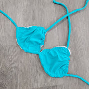 Nevada Ruffle Triangle Top Sample