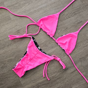 Grey Camo/Pink Bali Bottoms