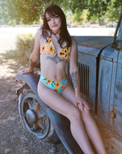 Load image into Gallery viewer, Sun-Kissed Sunflowers Triangle Top
