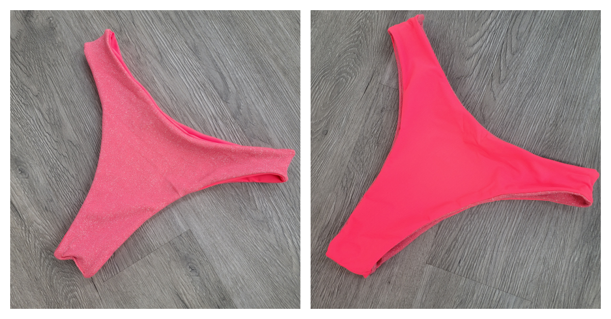 Shimmer Melon Scoop Bottoms