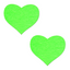 Glow Green Hearts