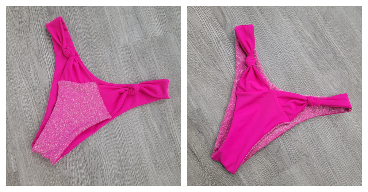 Shimmer Pink Knotty Bottoms