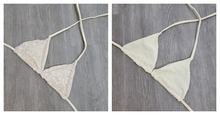 Load image into Gallery viewer, Feline Vanilla Triangle Top
