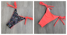 Load image into Gallery viewer, Orange Unicorn Party Scrunch Bali
