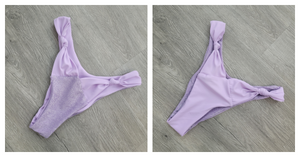 Shimmer Lilac Knotty Bottoms