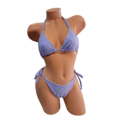 Poolside Pastel Lavender Triangle Top