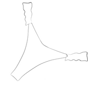 RUFFLES BALI BOTTOM CUSTOM