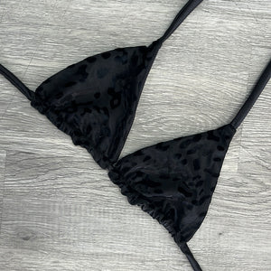Feline Black Triangle Top