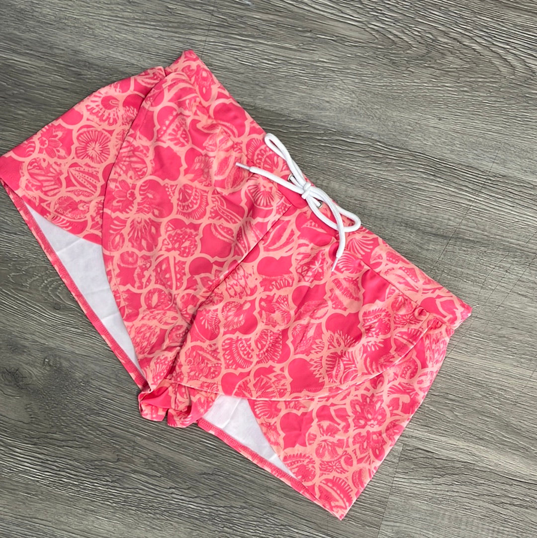 Pink Arabesque Shorts