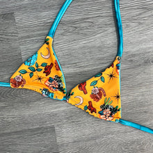 Load image into Gallery viewer, Tooled Turquoise Triangle Top
