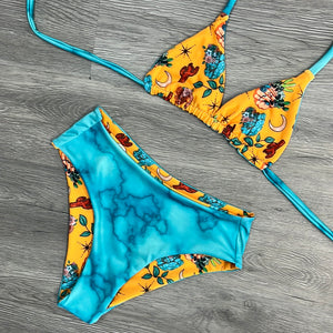 Tooled Turquoise Kona Bottom