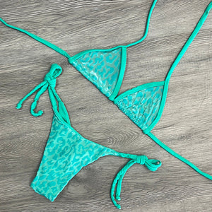 Feline Turquoise Bali Bottoms