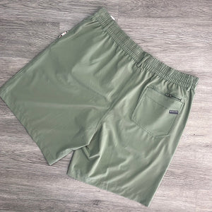 Green board shorts