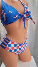 Load and play video in Gallery viewer, Rockin&#39; Checker Whiskey River Top
