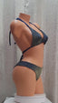 Shimmer Denim Scoop Bottoms