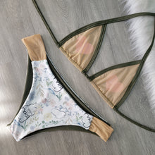 Load image into Gallery viewer, Sheer Fun Vintage Triangle Top
