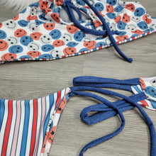 Load image into Gallery viewer, Patriotic Smiles Cheeky Bottoms
