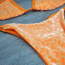 Load image into Gallery viewer, Feline Orange Bali Bottoms
