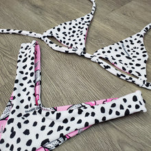 Load image into Gallery viewer, Dalmatian thong bottom
