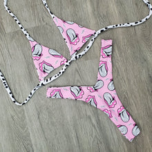 Load image into Gallery viewer, Dalmatian thong bottom
