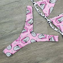 Load image into Gallery viewer, Dalmatian thong bottom
