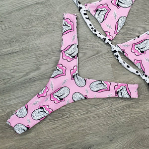 Dalmatian thong bottom