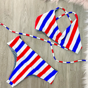 Striped RWB Sage Bottoms