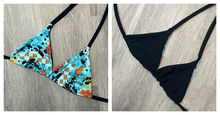 Load image into Gallery viewer, Turquoise Gem Triangle Top
