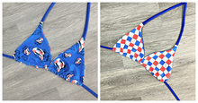 Load image into Gallery viewer, Rockin&#39; Checker triangle top
