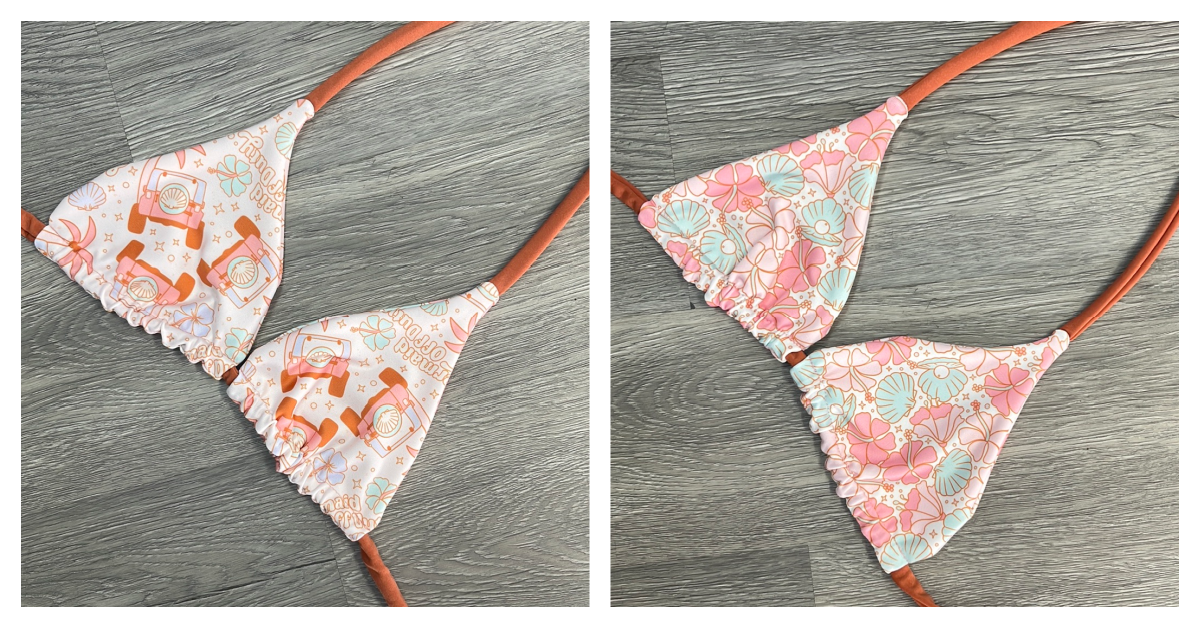 Mermaid off Duty Triangle Top
