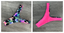 Moonlit Tropics Thong Bottoms Pink