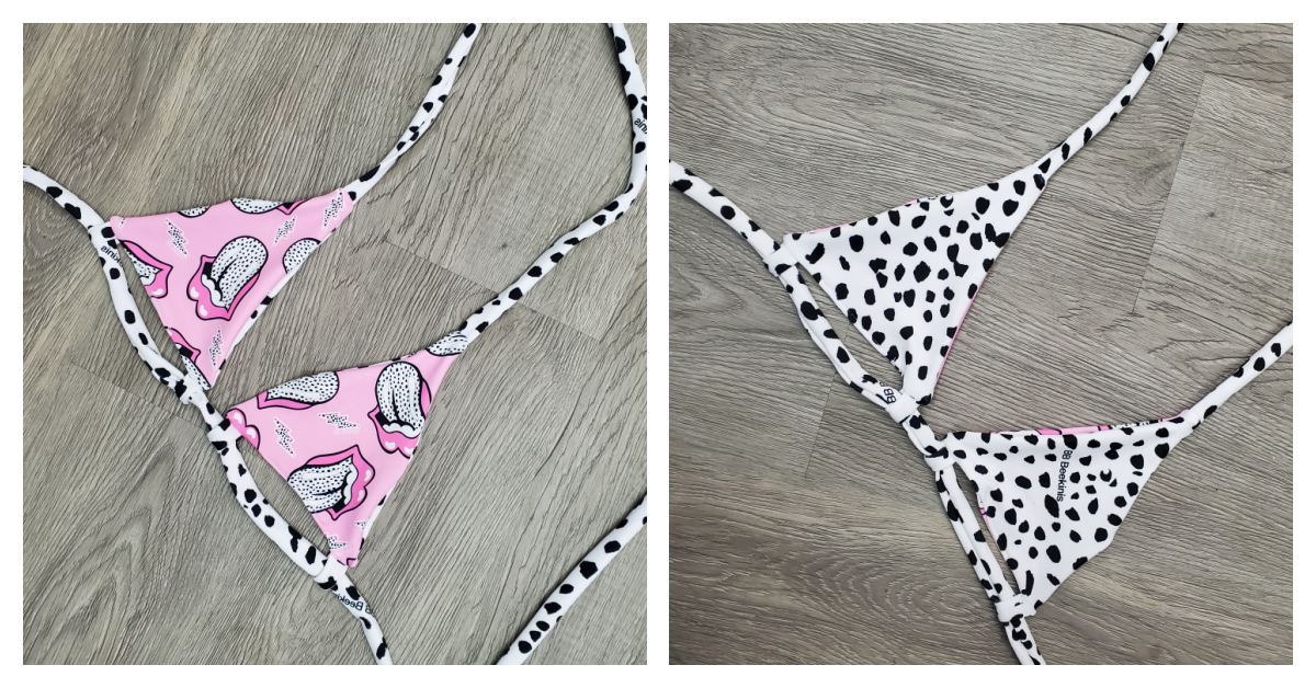 Peek-a-boo Triangle Top