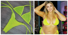 Load image into Gallery viewer, Feline Zesty Triangle Top
